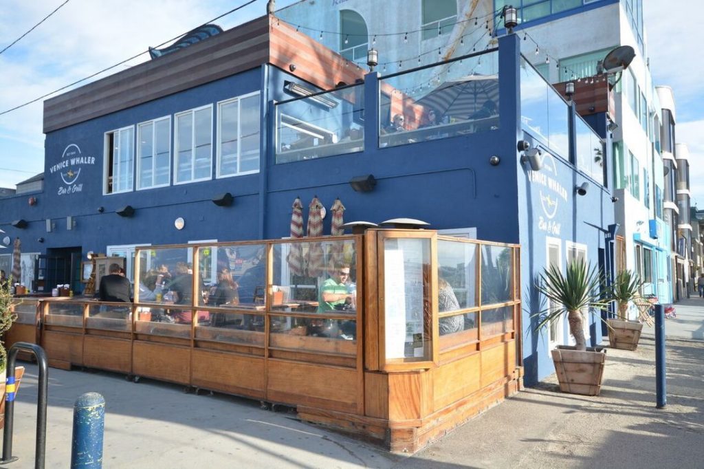Restoran Dengan Pemandangan Laut di Los Angeles
